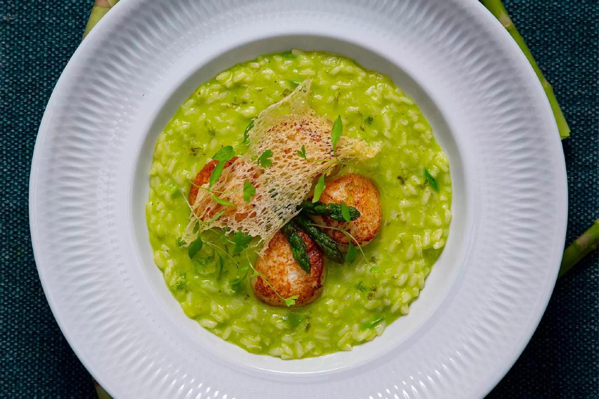 กรันเด เรอัล วิลลา อิตาเลีย โฮเทล แอนด์ สปา Hotel กาชไกช์ ภายนอก รูปภาพ Riso al pesto