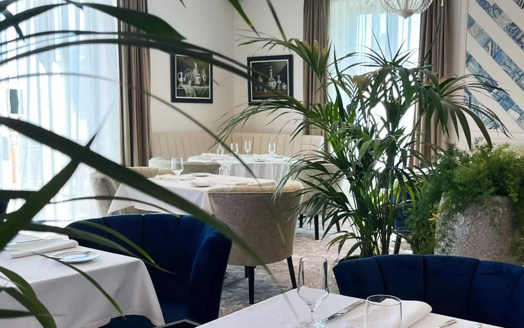 กรันเด เรอัล วิลลา อิตาเลีย โฮเทล แอนด์ สปา Hotel กาชไกช์ ภายนอก รูปภาพ Restaurant interior